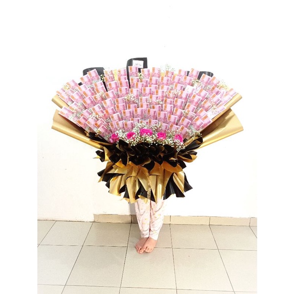 READY Sultan Money Bouquet / Big Money Bouquet / buket murah / buket ulang tahun