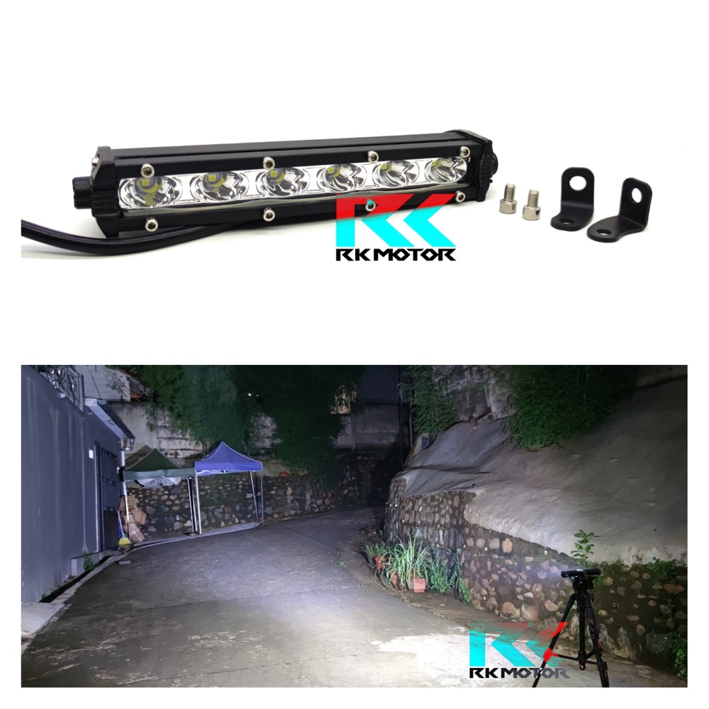 Lampu Sorot Mobil Motor 18 Watt Slim Anti Air