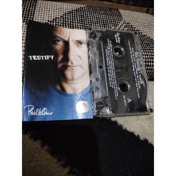 kaset pita phil collins / testify