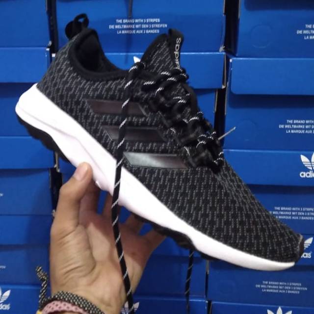 Original BNWB Sepatu Running Adidas Superflex Grey White