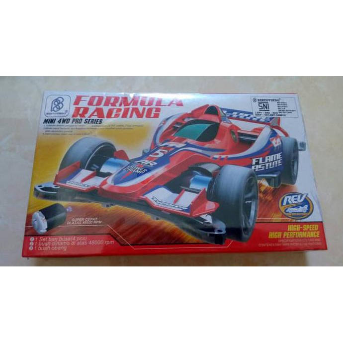 Tamiya Bertoyindo Formula Racing Flame Astute Chassis Super One 4Wd