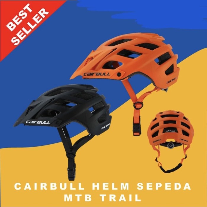 Helm sepeda CAIRBULL mtb trail seli xc roadbike EPS foam