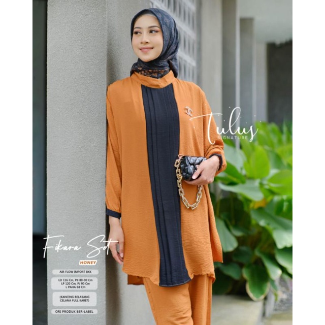 FIKARA SET BY TULUS SIGNATURE (SET MUSLIMAH) OneSet wanita