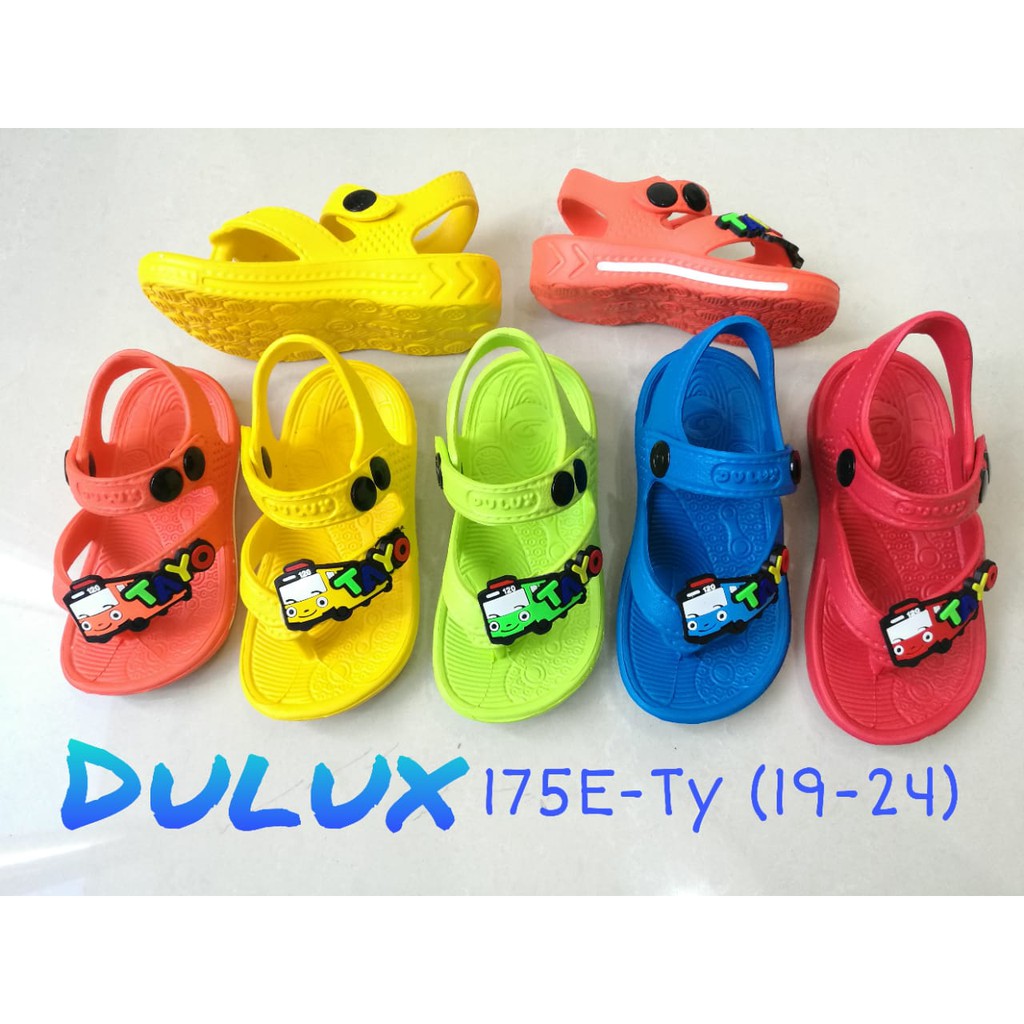  sandal  anak  cowok  sandal  anak  DULUX TAYO 175E Shopee  