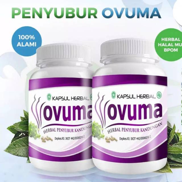 Ovuma - Obat Herbal Penyubur Kandungan Rahim Wanita Cepat Hamil Herbal Alami