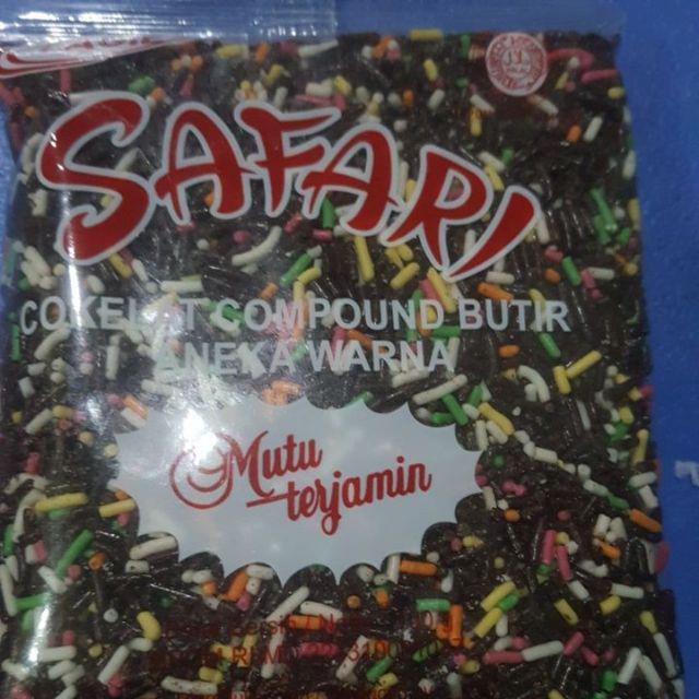 MURAH Meses Coklat WARNA WARNI SAFARI dari LAGIE 100 Gram 