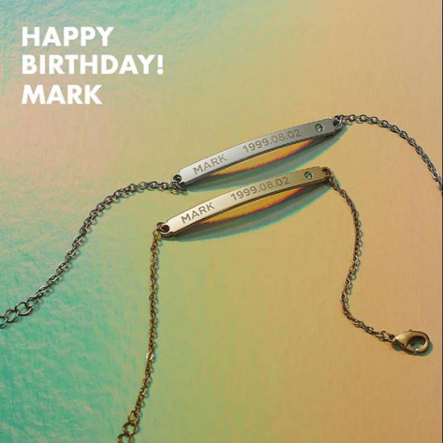 MARK NCT SM BIRTHDAY BRACELET