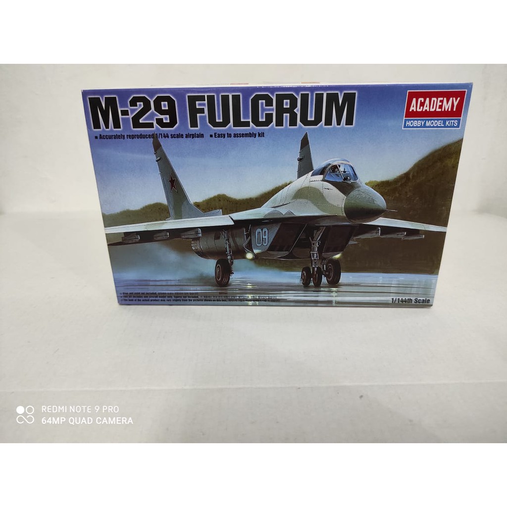 Mainan Rakitan ACADEMY 1/144 MIG-29 Fulcrum 12615
