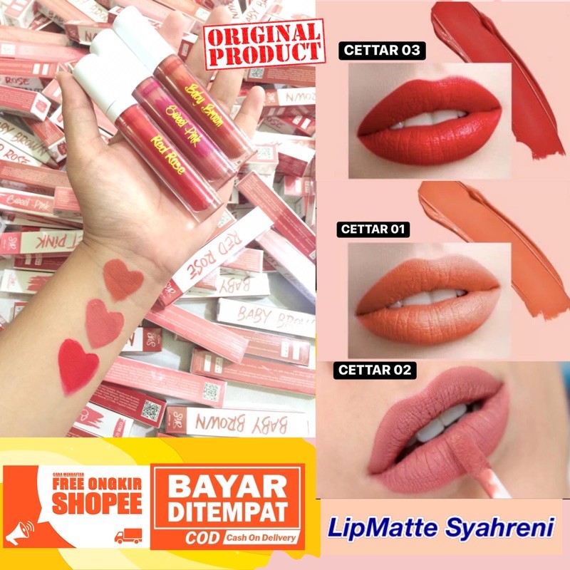 BISA (COD) LIPMATE SYAHRENI