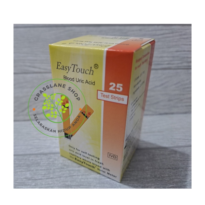 Easy Touch Strip Uric Acid Asam Urat isi 25