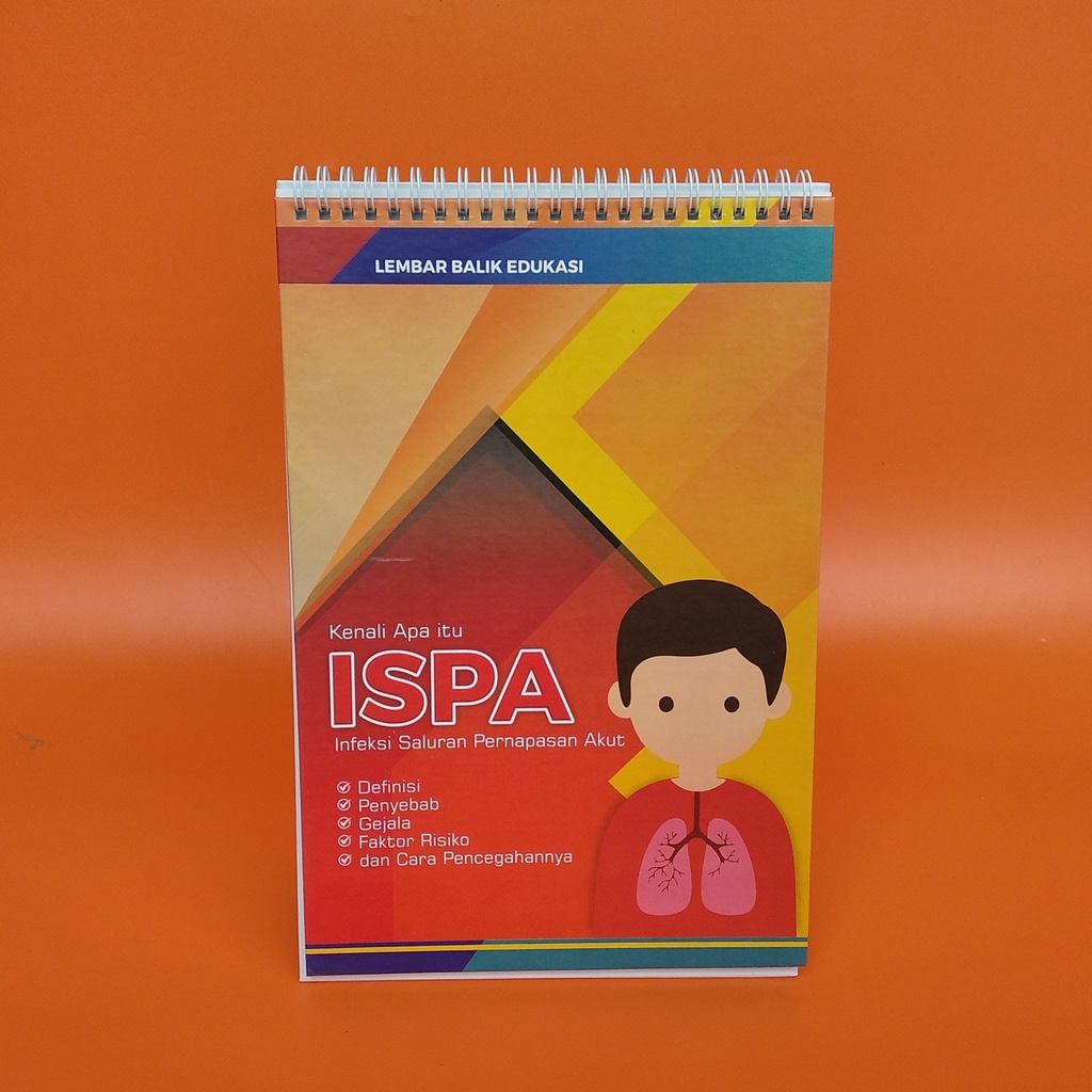 

Lembar Balik ISPA - Infeksi Saluran Pernafasan Akut - Lembar Balik Kesehatan.