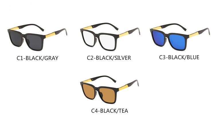 Fashionable Korean retro ins trend personality sunglasses