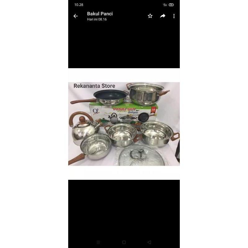 Q2 cookware set 12pcs