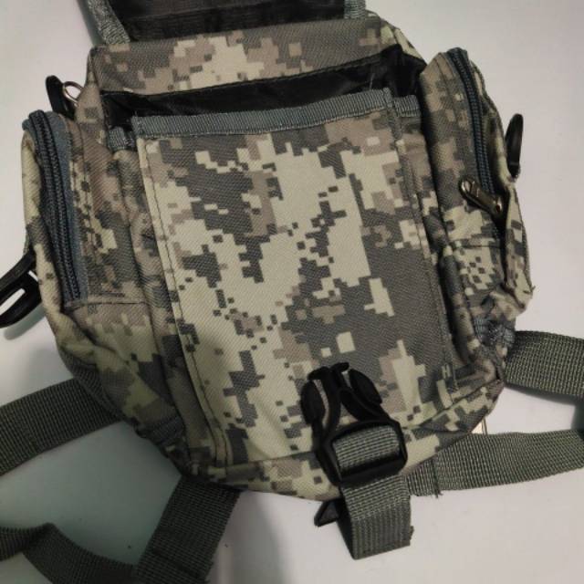 Tas selempang pinggang  mini tactical accupat