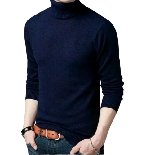 pojoksweater.id - Sweater Rajut Kerah Tinggi Polos 12 Get Kualitas Terbaik