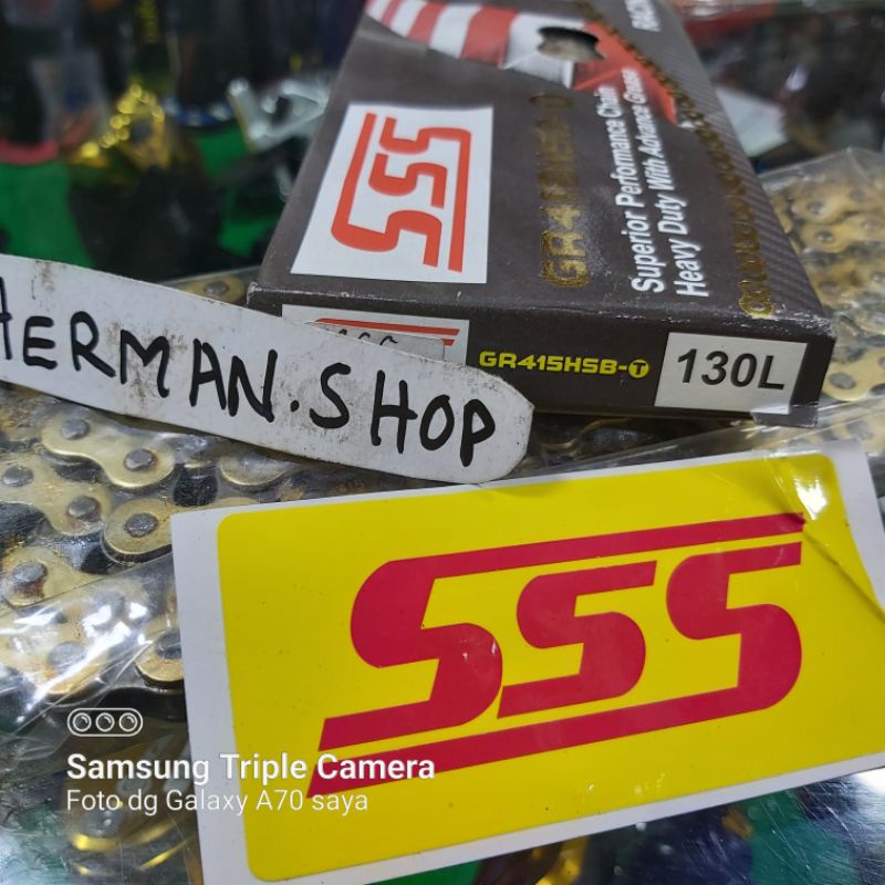 Rantai sss 415-130 hsbt / Rantai gold sss 415 130 hsbt / Rantai 415 130 gold hsbt / Rantai sss hsbt
