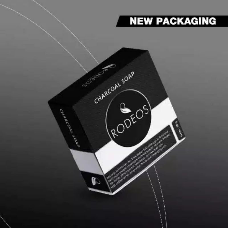 SABUN RODEOS CHARCOAL SOAP RODEOS BPOM ORIGINAL SABUN PRIA ANTI1