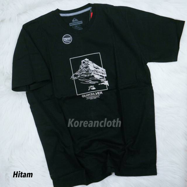 KAOS DISTRO 3SECOND THREESECOND MOUNTAIN AND WAVE PREMIUM XL PRIA REMAJA DEWASA