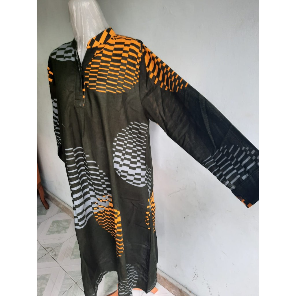 Tunik Hijau warna Army