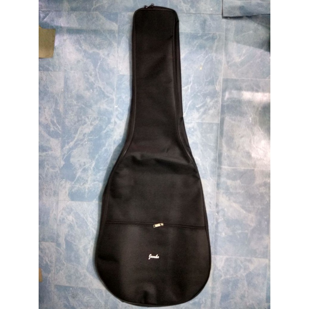 Tas Gitar Jumbo Semi Gigbag Bahan KANVAS Jakarta Murah Sarung Softcase