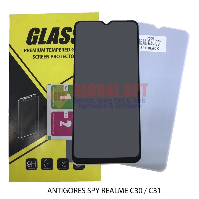 SPY REALME C30 / ANTIGORES KACA / TEMPERED GLASS C31