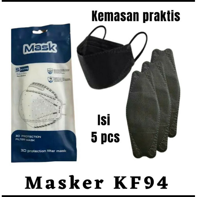 MASKER KF94 KOREA isi 5 masker 4PLY EVO PLUSMED CONVEX MASKER 4D IMPORT KF 94 ISI 5 PCS