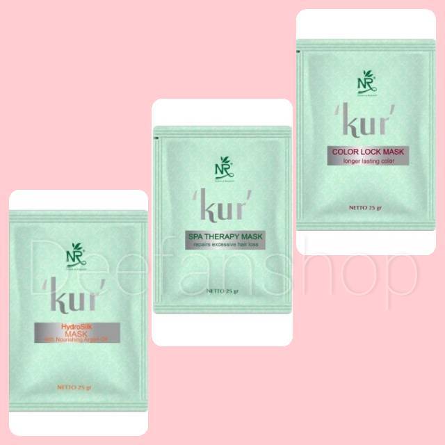 NR KUR MASK / NR MASKER RAMBUT SACHET 25Gr