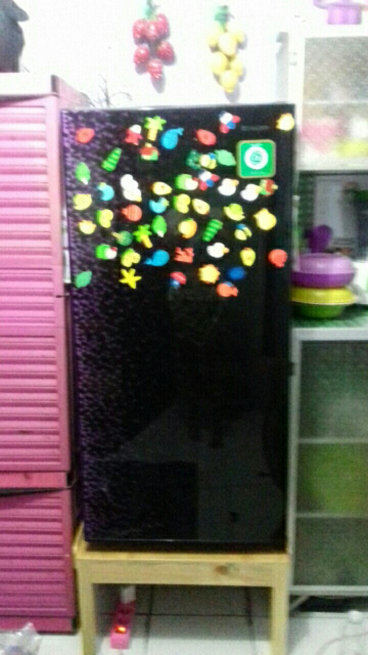 Meja Atau Tatakan Kulkas Jatibelanda/p55cm X L55cm X T30cm