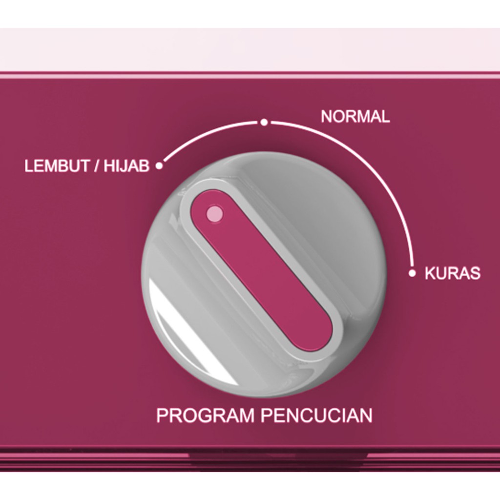 Mesin Cuci 2 Tabung Polytron PWM 9368 Primadona Samba Low Watt 9 KG