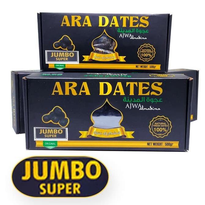 

Kurma Ajwa Jumbo 500 Gr Premium Super Jumbo Xl Mudikulo.Com1
