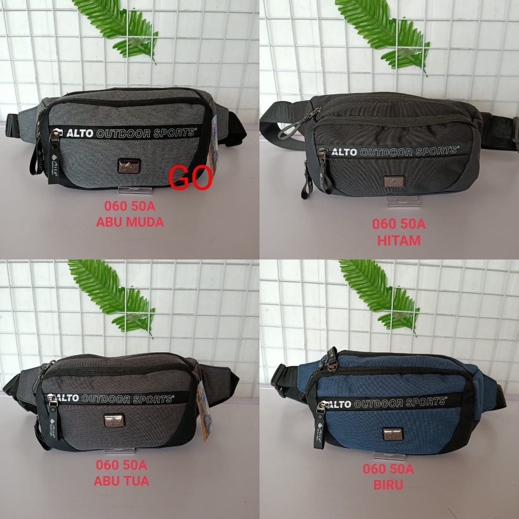 gof ALTO TAS WAISBAG Tas Slempang Pria Waistbag Tas Slempang Waist Bag Tas Bahu Weistbag Pria Original