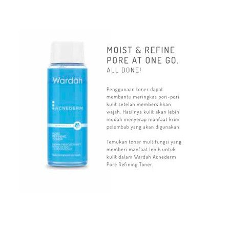 Wardah Acnederm Pore Refining Toner 100ml