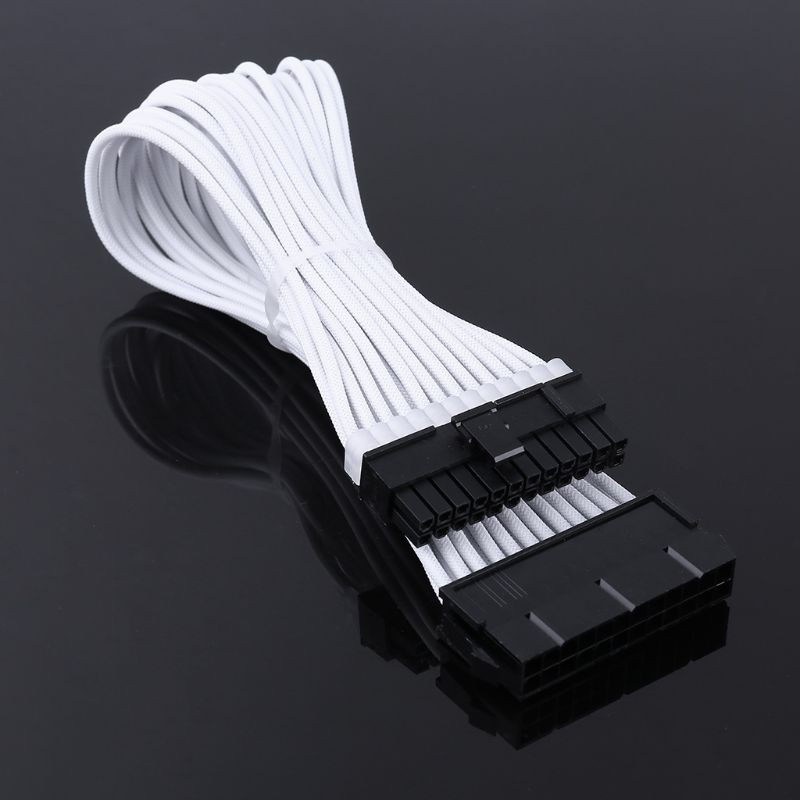 Cre Sleeve Kabel Power Supply 24-pin A Tx / Eps / 8-pin Pci-E Gpu / 8pin Cpu / 6-pin Pcie / 4-pin Dengan Sisir 18g