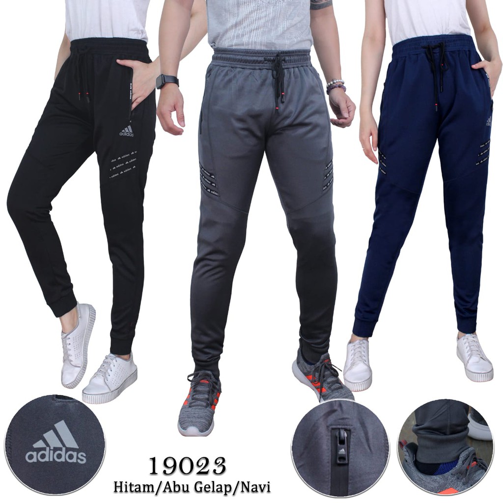 HQ 19023# CELANA OLAHRAGA UNISEX CEWEK COWOK TRAINING PANJANG IMPORT / CELANA BRANDED