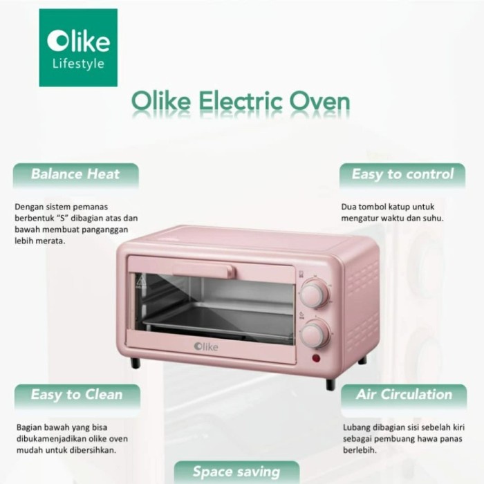 OLIKE ELEKTRONIK OVEN GARANSI RESMI OLIKE TERMURAH