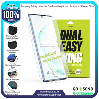 Ringke Samsung Galaxy Note 10+ DualEasyWing Full Glue Screen Protector Anti Gores Screen Guard