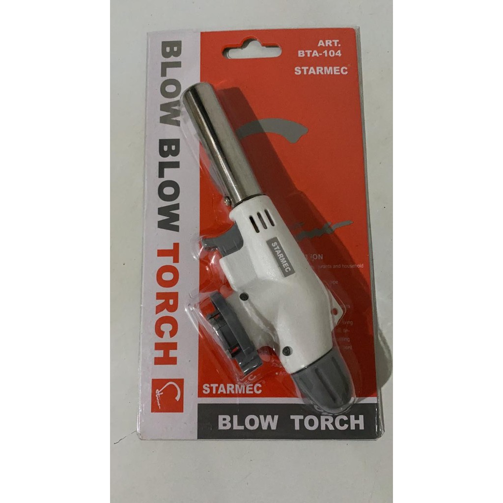 GAS TORCH AUTOMATIS PEMANTIK BLOW BLOW TORCH PORTABLE LAS STARMEC