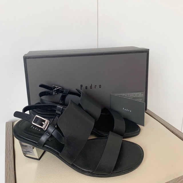 PEDRO SHOES - HEELS KACA 5CM (BLACK)