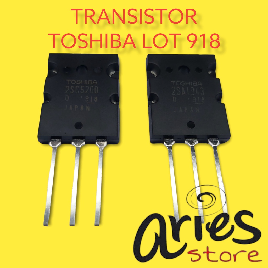 TRANSISTOR TOSHIBA 2SA1943 2SC5200 BIJIAN