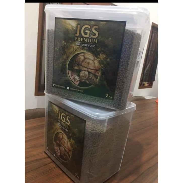Pelet Kura Darat JGS 2kg / Makanan Kura Kura
