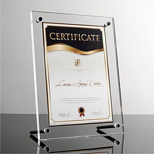 frame standing /poster acrylic meja a4 2mm+2mm 35x26cm