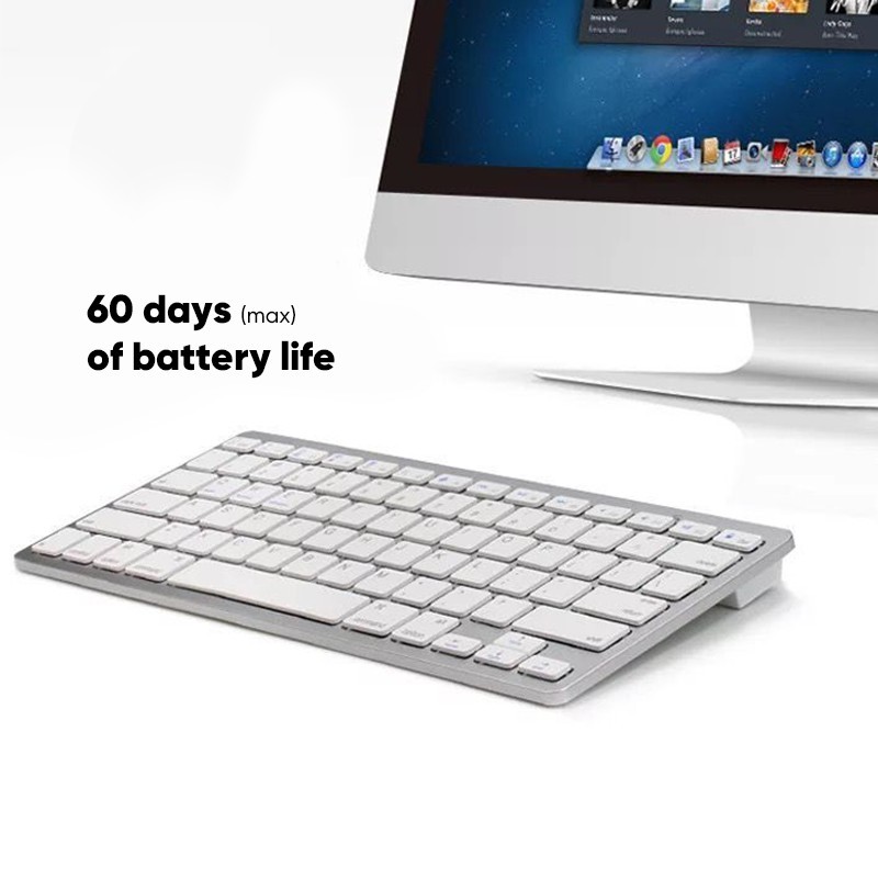 Smartfish Bluetooth Keyboard Wireless Untuk PC Pad Phone