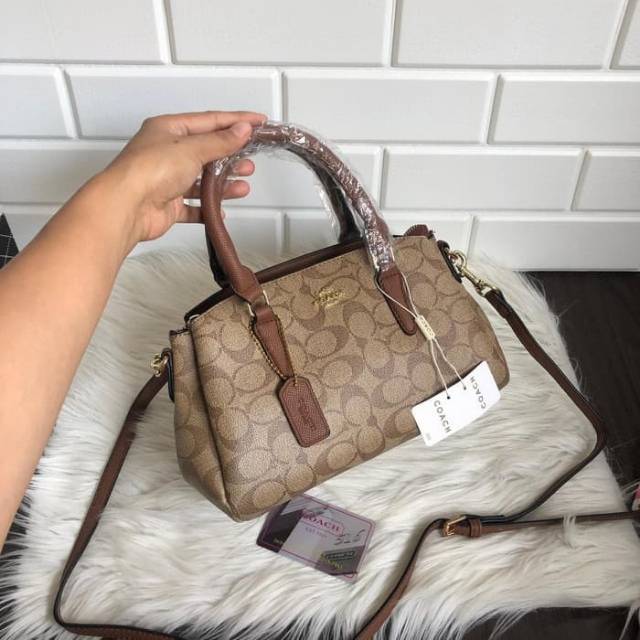 Tas coach mini sage