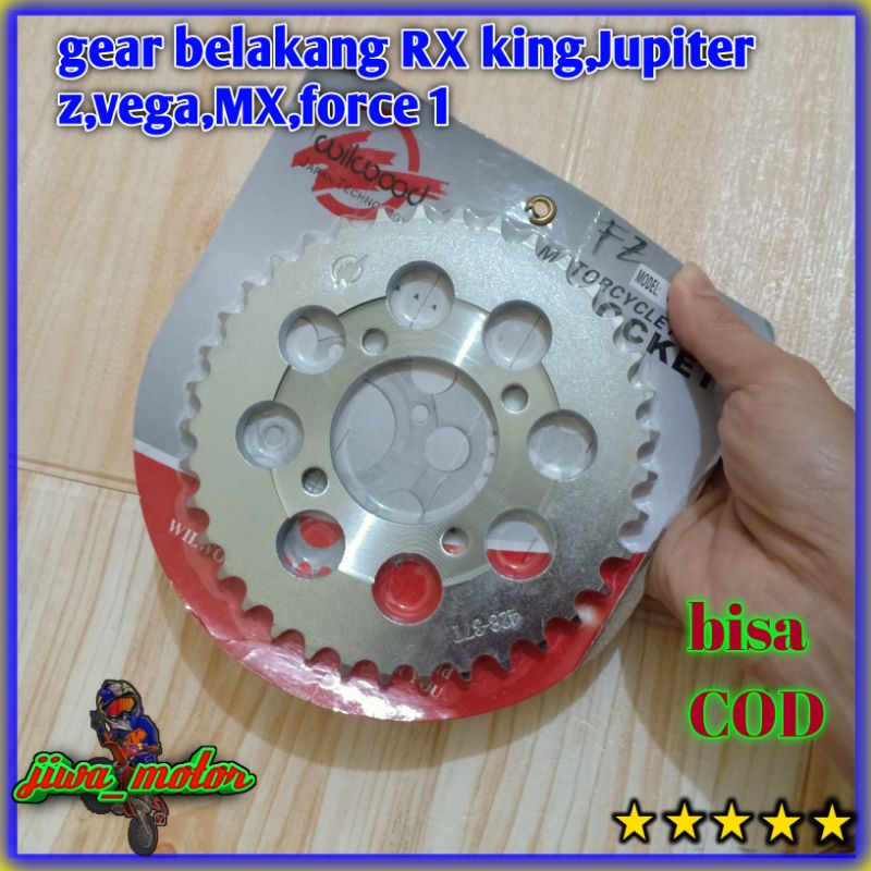 gear gir belakang 428 RX king jupiter z vega r jupiter mx f1zr WILWOOD ukuran 31 32 33 34 35 36 37 3