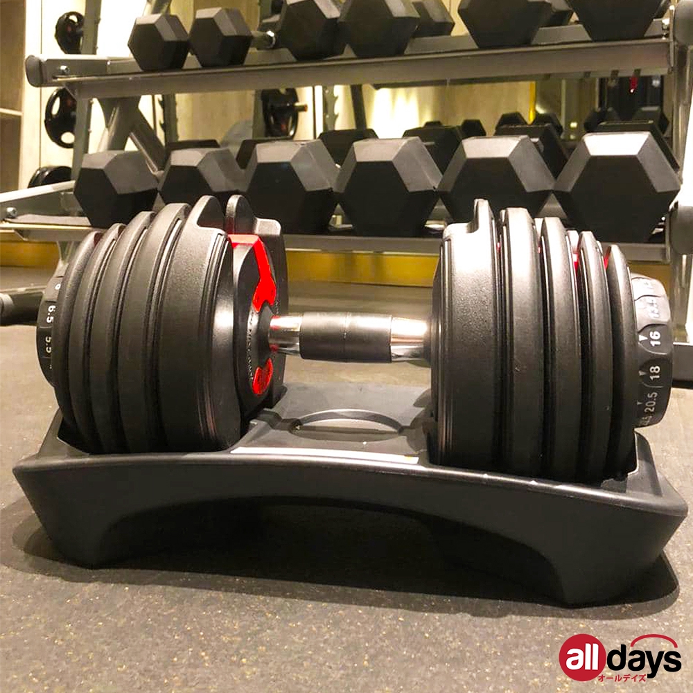 Alldays Adjustable Dumbell / Barbel Fitness Berat 2.5 kg - 24 kg [DAPAT 2 PCS]