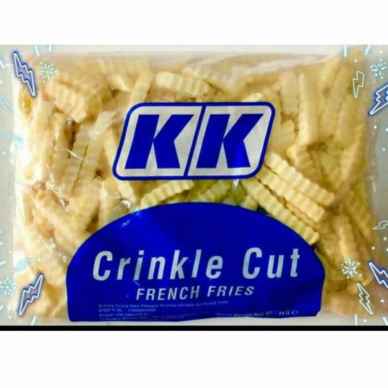 

KENTANG KK CRINKLE CUT 1kg