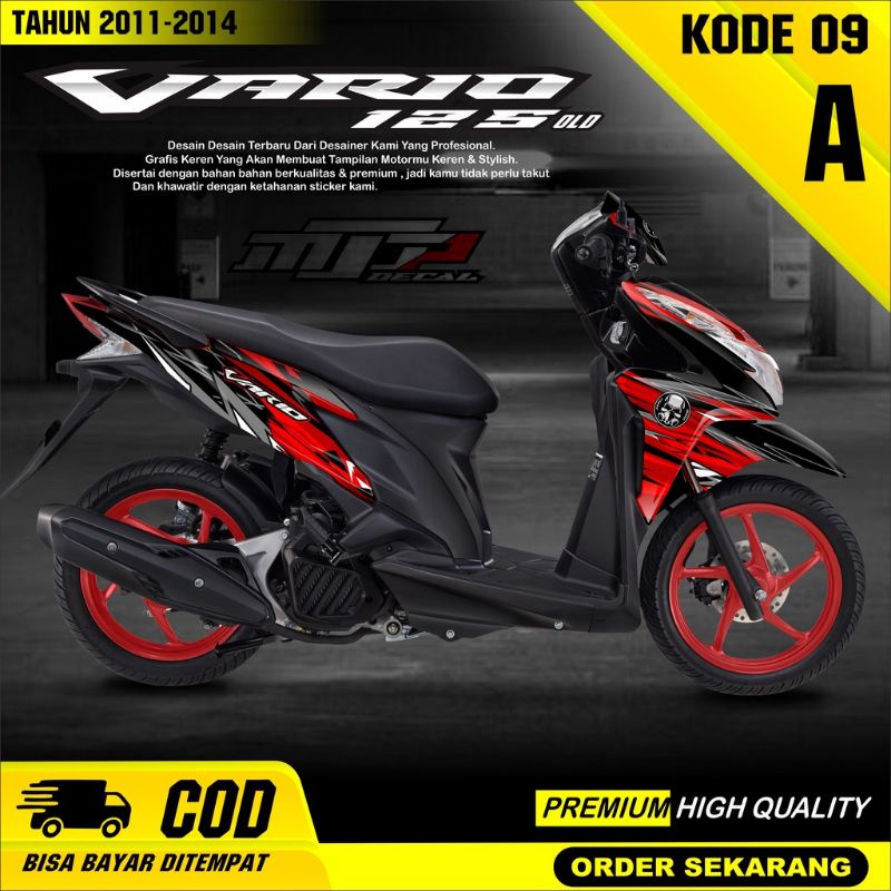 0104 decal sticker full body motor Honda Vario old CBS Vario old 125 terbaru Decal full body