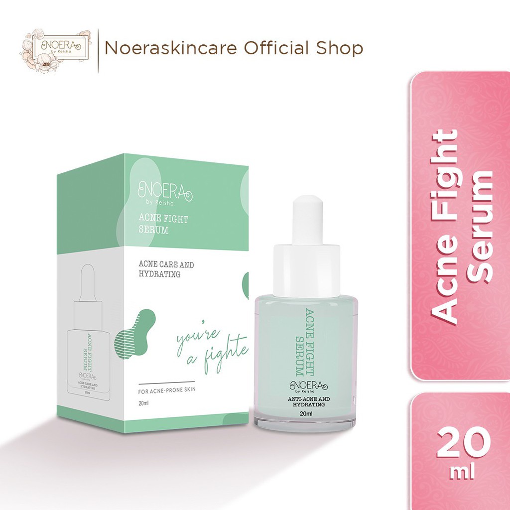 Noera Acne Fight Serum | Serum Wajah BPOM Noeraskincare Anti Acne Obat Jerawat