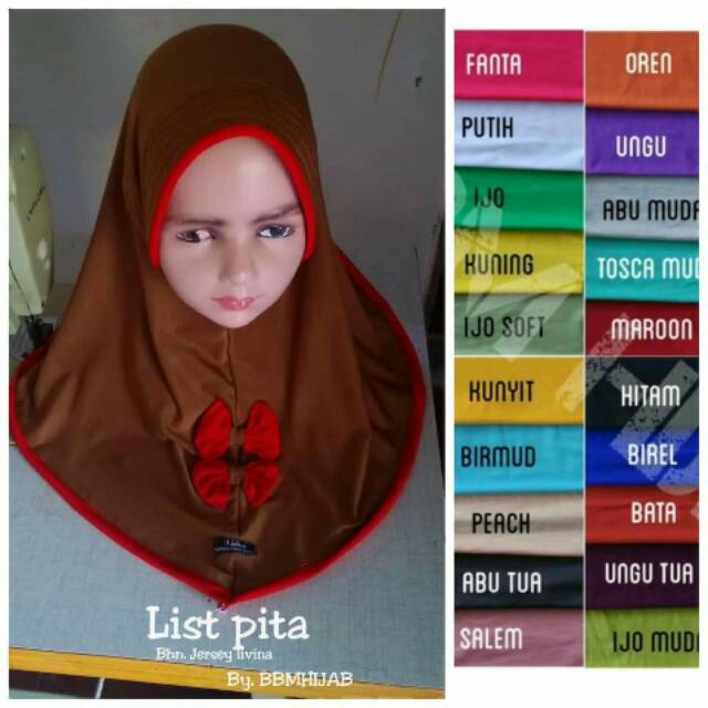 

List pita (bisa cople & single)