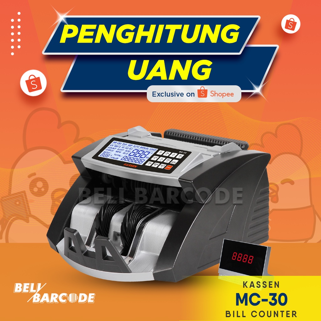 Mesin Penghitung Uang - Bill Counter KASSEN MC-30